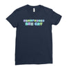 homophones are gay Ladies Fitted T-Shirt