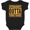 straight outta third grade Baby Bodysuit