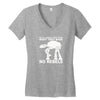 i'm all about that base Women's V-Neck T-Shirt