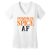 pumpkin spice af Women's V-Neck T-Shirt