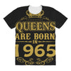 queens are born in 1965 All Over Women's T-shirt