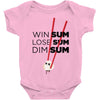 win some, lose some, dim sum Baby Bodysuit