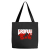 doomy and groovy Tote Bags