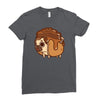 pancake pug Ladies Fitted T-Shirt