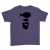 big fish little fish cardboard box   music t shirt Youth Tee