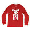 pug life dog Long Sleeve Shirts