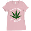 dont panic Ladies Fitted T-Shirt