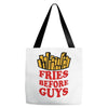 Fries Before Guys Tote Bags