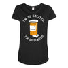 i'm so excited Maternity Scoop Neck T-shirt