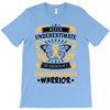 Never Underestimate the Strength of a Childhood Cancer Warrior T-Shirt