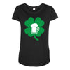 drink and irish Maternity Scoop Neck T-shirt