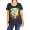 dogs bollocks beer label ideal birthday present or gift Ladies Curvy T-Shirt