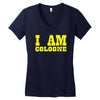i am cologne Women's V-Neck T-Shirt