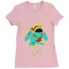 ok (2) Ladies Fitted T-Shirt