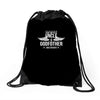 i have two titles uncle and godfather Drawstring Bags