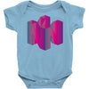 colorful nintendo Baby Bodysuit