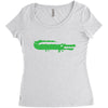 huaahh Women's Triblend Scoop T-shirt