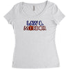 law &amp; mordor Women's Triblend Scoop T-shirt