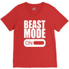 beast mode on V-Neck Tee