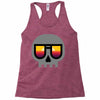 sunset skull Racerback Tank