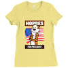 calvin hobbes Ladies Fitted T-Shirt