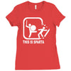 this is sparta funny  film Ladies Fitted T-Shirt