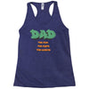 dad the man the myth the legend Racerback Tank