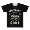 legendary riders are born in 1951 All Over Men's T-shirt