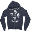 horror icons Zipper Hoodie