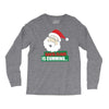 santas cumming Long Sleeve Shirts