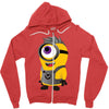 minion funkey Zipper Hoodie