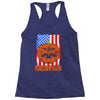 halloween american flag halloween american flag Racerback Tank