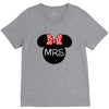 Mr. and Mrs. Matching V-Neck Tee