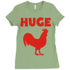 huge cock Ladies Fitted T-Shirt