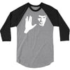 spock star trek leonard nimoy tribute 3/4 Sleeve Shirt