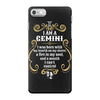 i am a gemini iPhone 7 Case