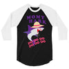 Mommy Shark -Shark Do Do Do 3/4 Sleeve Shirt