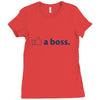 like a boss Ladies Fitted T-Shirt