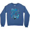 blue vectorfunk Crewneck Sweatshirt