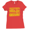 i hope i dont black out because this is awesome Ladies Fitted T-Shirt