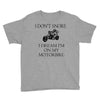 motorbike i don't snore biker's biker Youth Tee