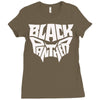 black panther Ladies Fitted T-Shirt