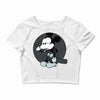 mickey mouse suicide Crop Top