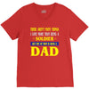 soldier dad V-Neck Tee