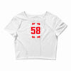 classic marco simoncelli Crop Top