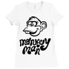 monkey man Ladies Fitted T-Shirt