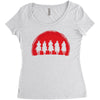 Warriors Women's Triblend Scoop T-shirt