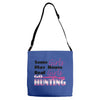 real girls go hunting Adjustable Strap Totes