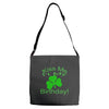 kiss me i't my birthday pi Adjustable Strap Totes