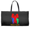 wreck it ralph silhouette Weekender Totes